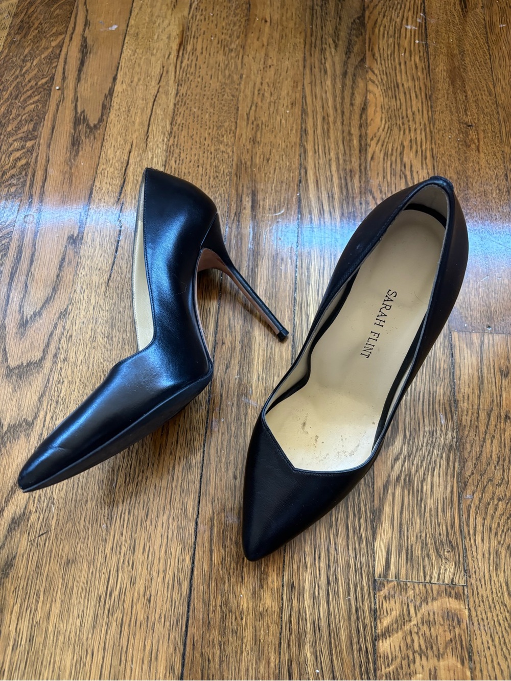 Sarah Flint Black Perfect Pump Size 37